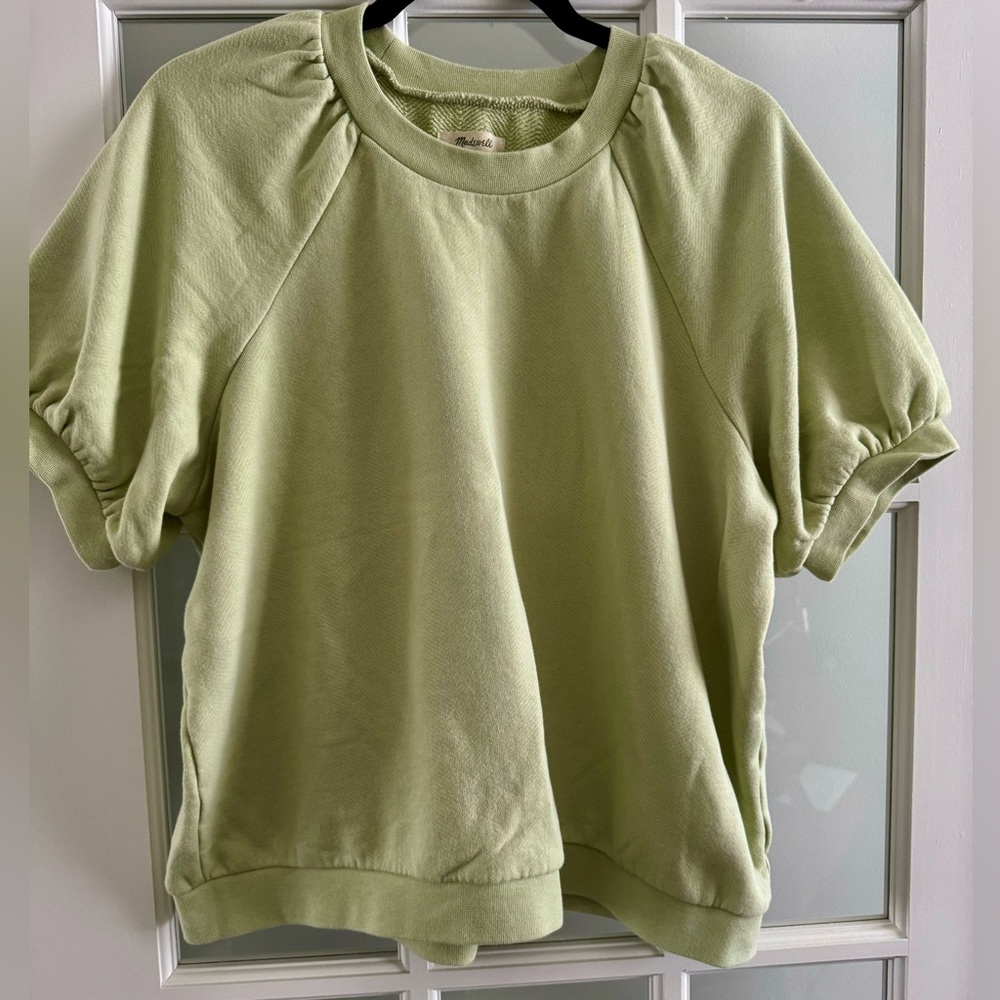 Madewell short sleeve sweatshirt